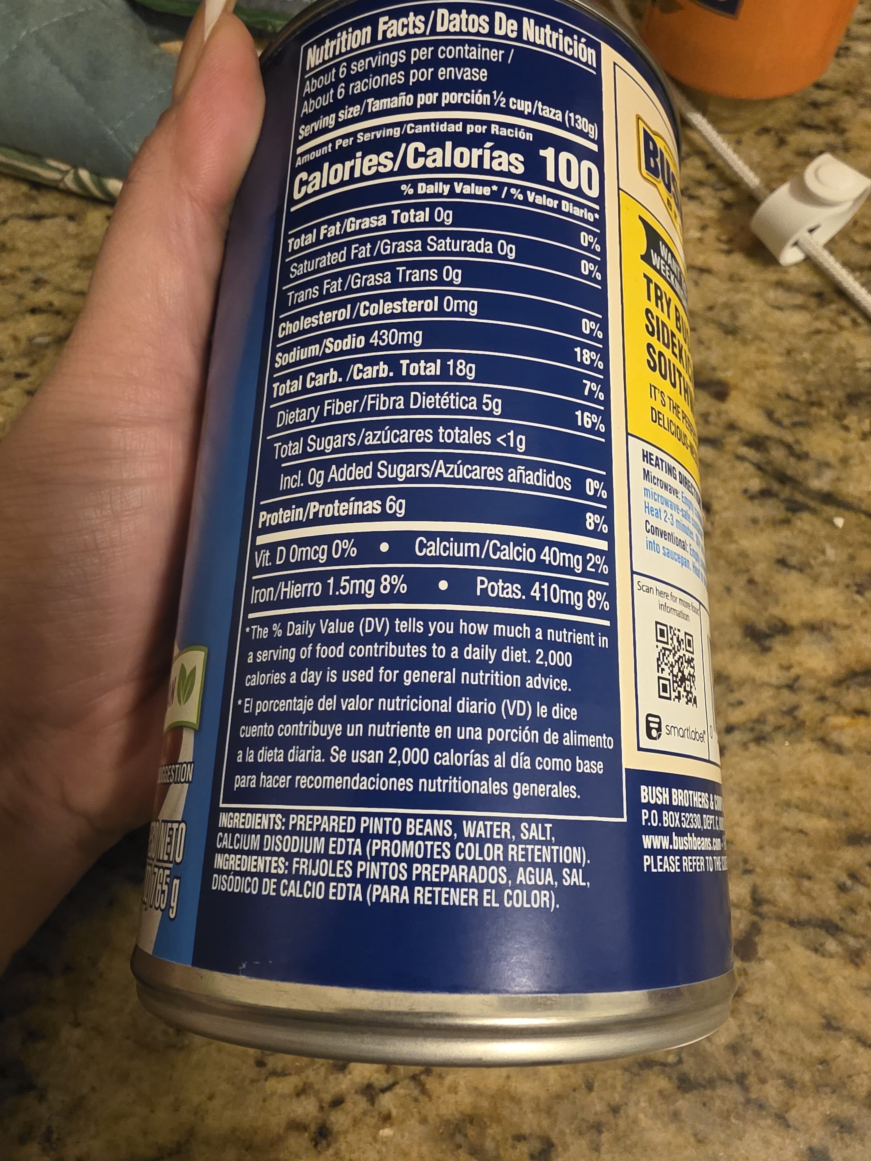 Bush's Best Pinto Beans packshot