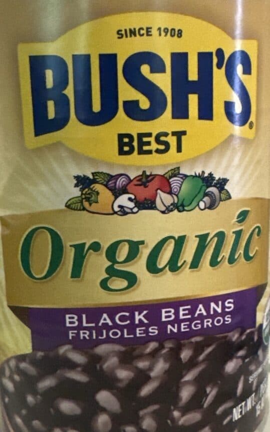 Bush's Best Bush’s Organic Black Beans packshot