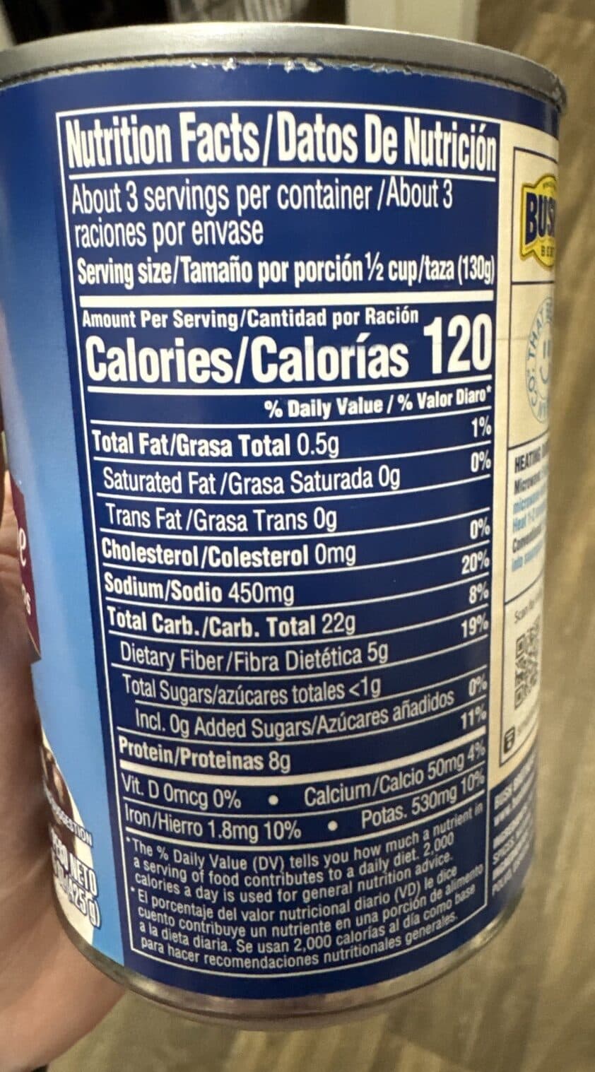 Bush's Best Black beans packshot