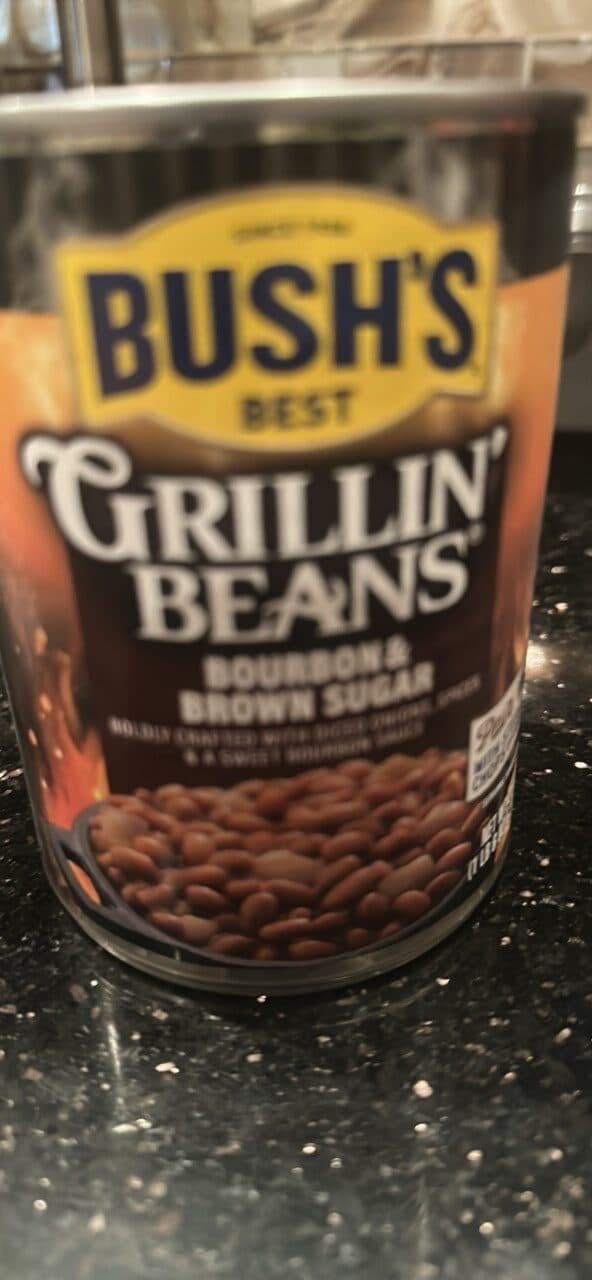 Bush's Grillin' Beans Bourbon & Brown Sugar packshot