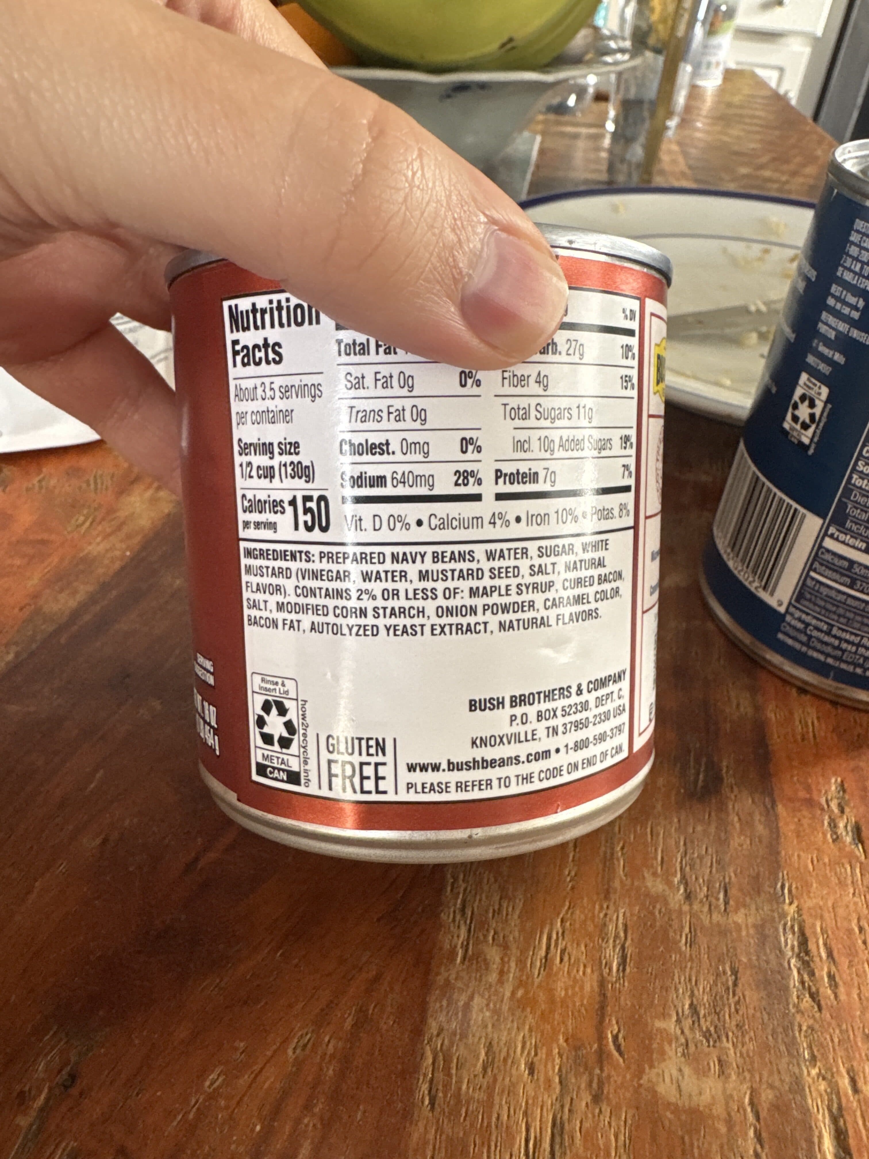 Bush's Best Maple Cured Bacon, Baked Beans packshot