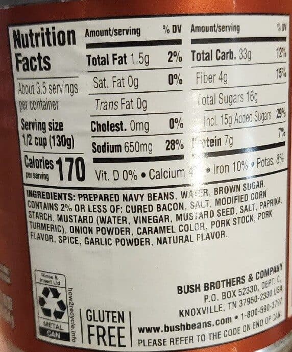 Bush's Best Country Style Baked Beans packshot