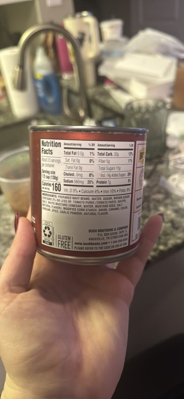 BUSH'S BEST Brown Sugar Hickory Baked Beans packshot