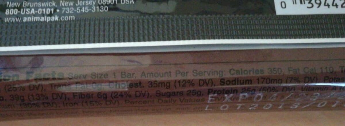 Open Food Facts Snake double chocolate packshot