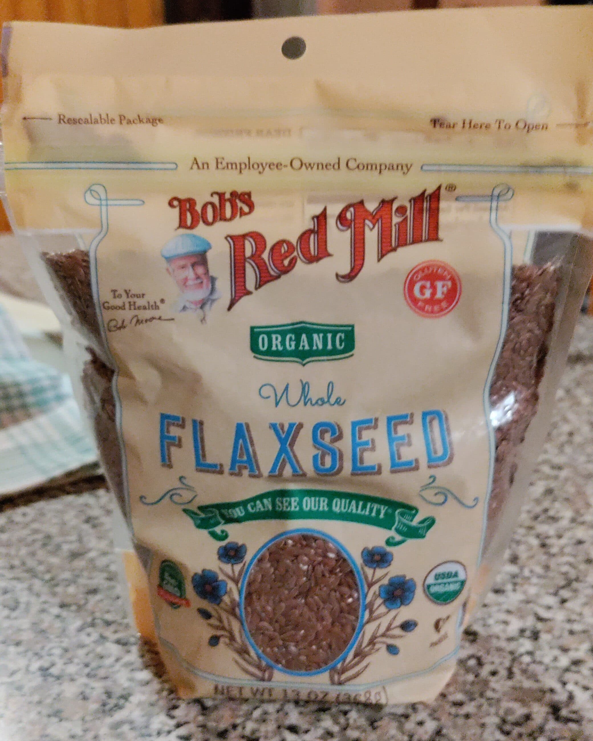 Bob's Red Mill Whole Flaxseed packshot