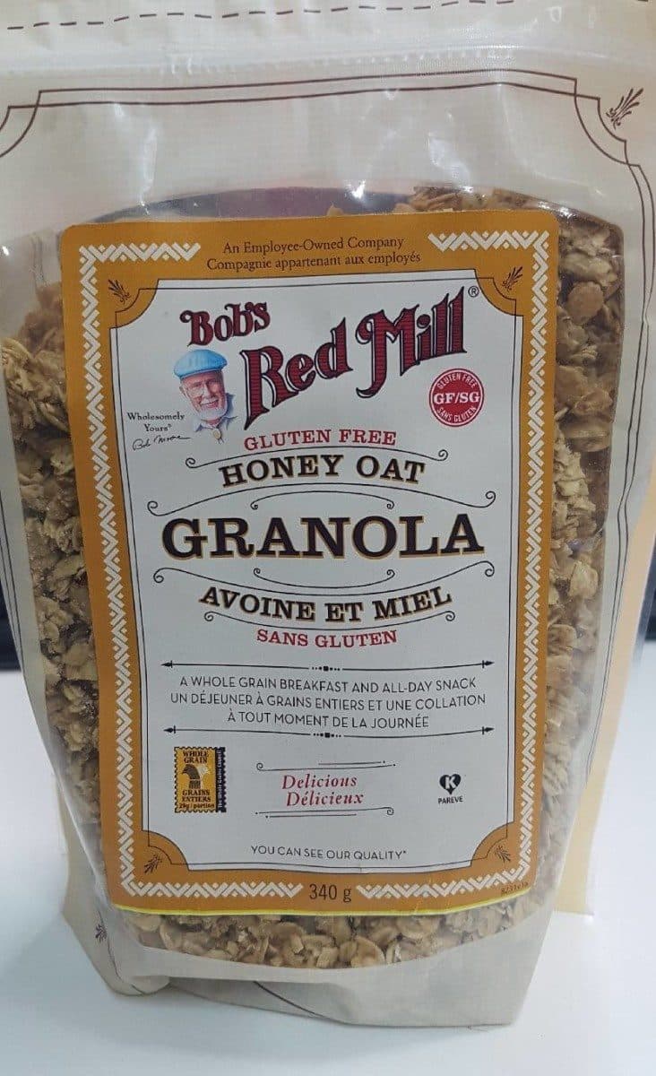Bob's Red Mill Natural Foods Granola avoine et miel packshot
