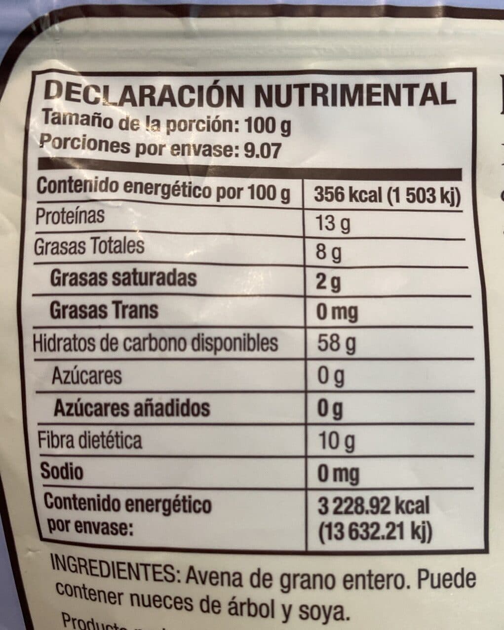 Bob's Red Mill Hojuelas de avena sin gluten packshot