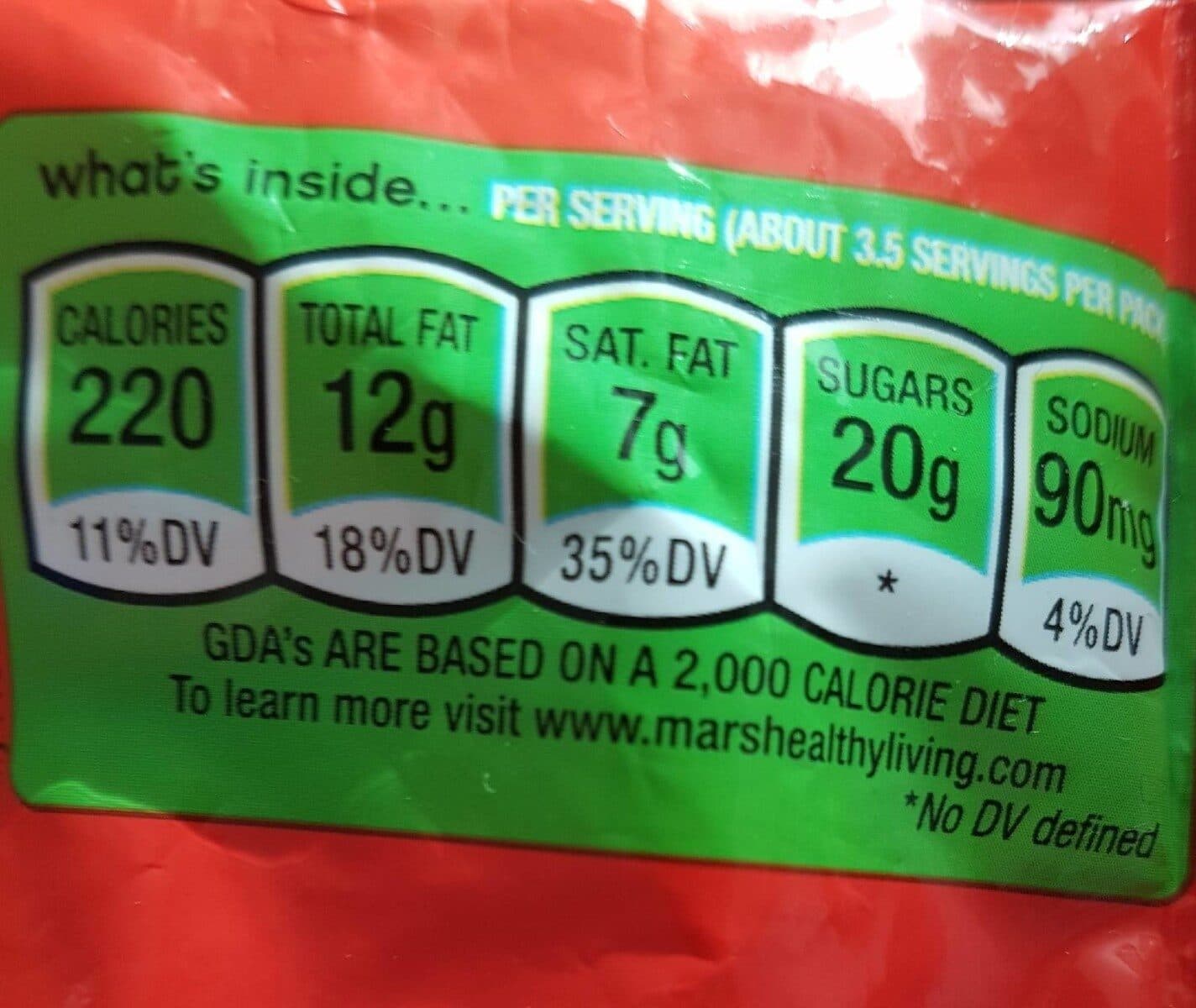 Mars Mm's chocolate candies packshot