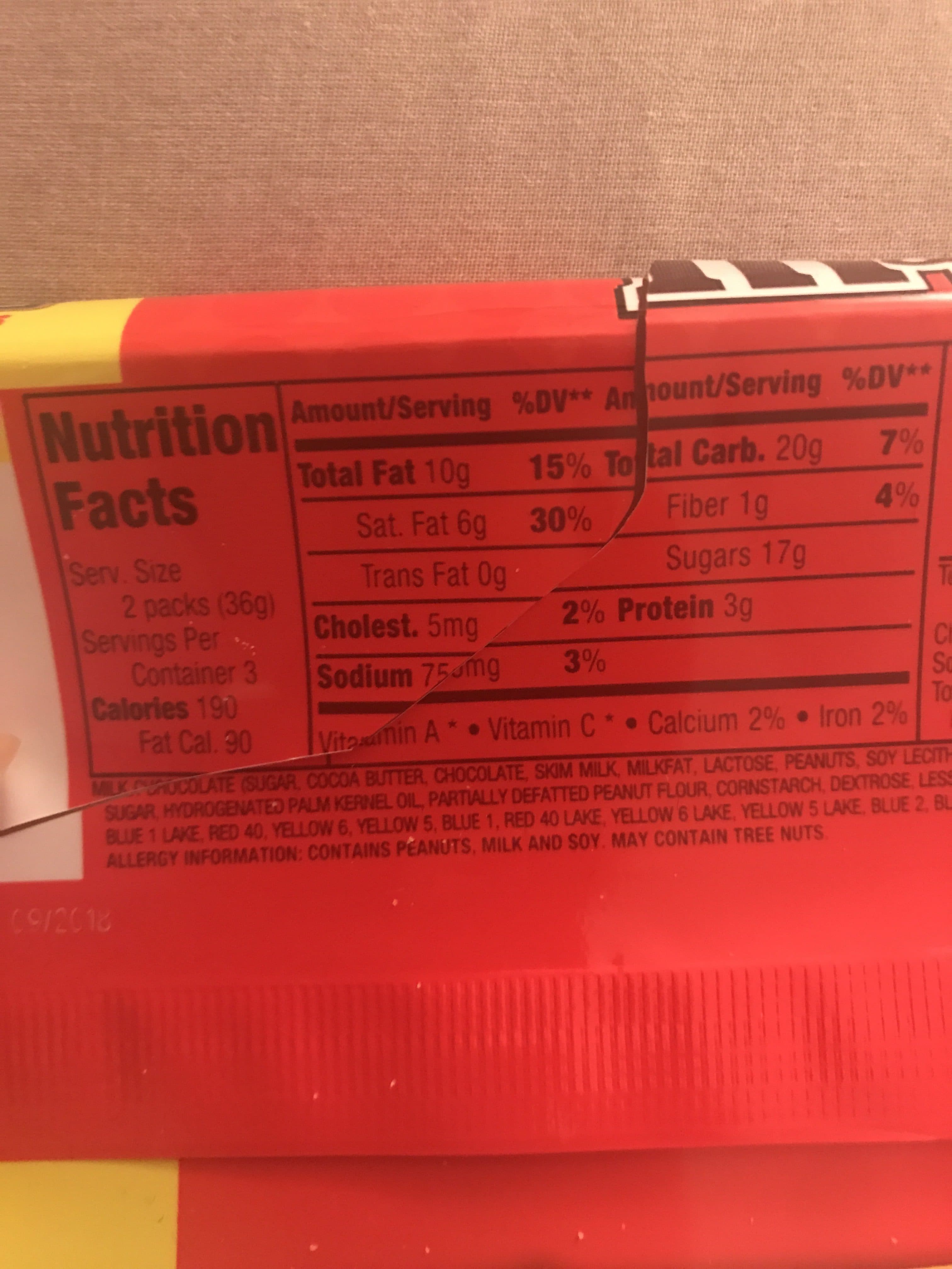 M&M's M &M'S Peanut Butter Fun Size Chocolate Candies - 6 PK packshot