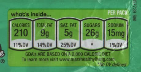 Mars M &M'S Mint - M &M'S à La Menthe Et Chocolat Noir packshot