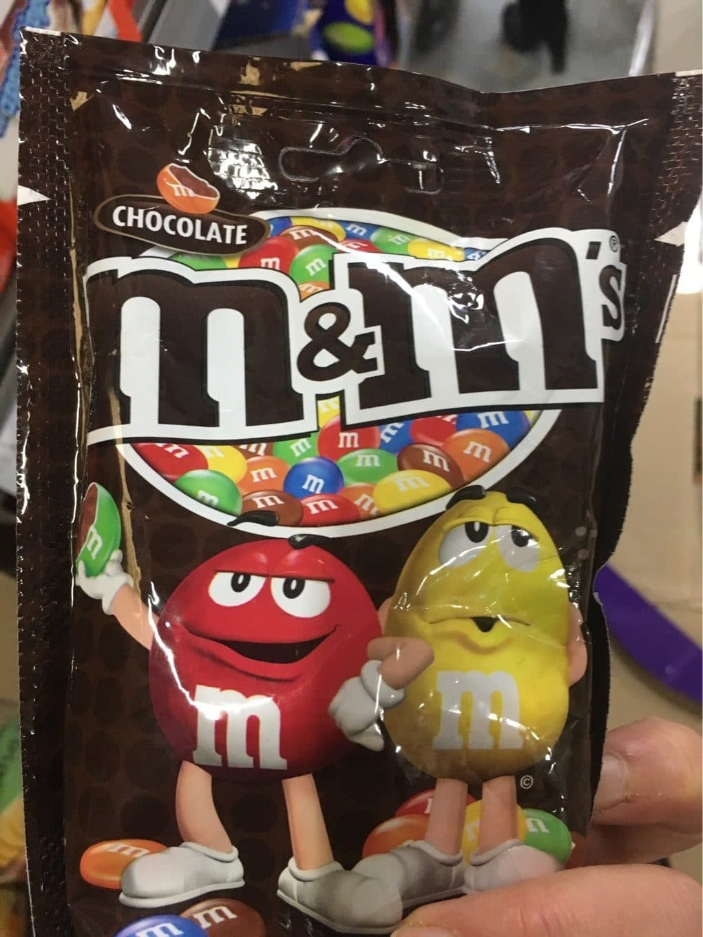 Mars M & M's packshot
