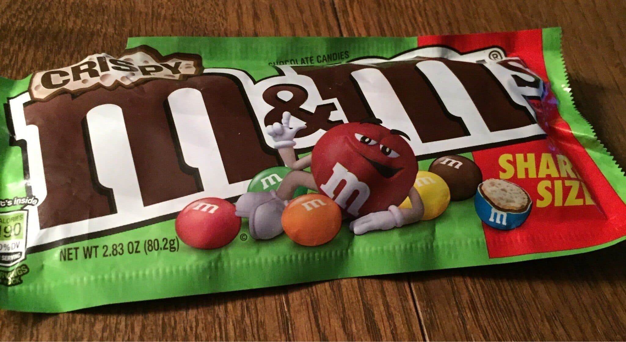 M&M's Crispy Chocolate Candies packshot