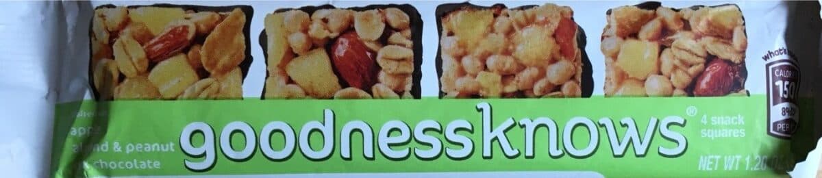 Open Food Facts Granola bar packshot