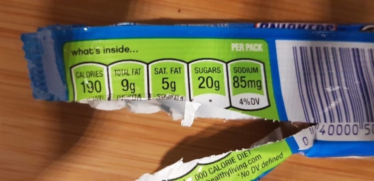 Snickers Crisper singles size chocolate candy bars ounce bar count box packshot