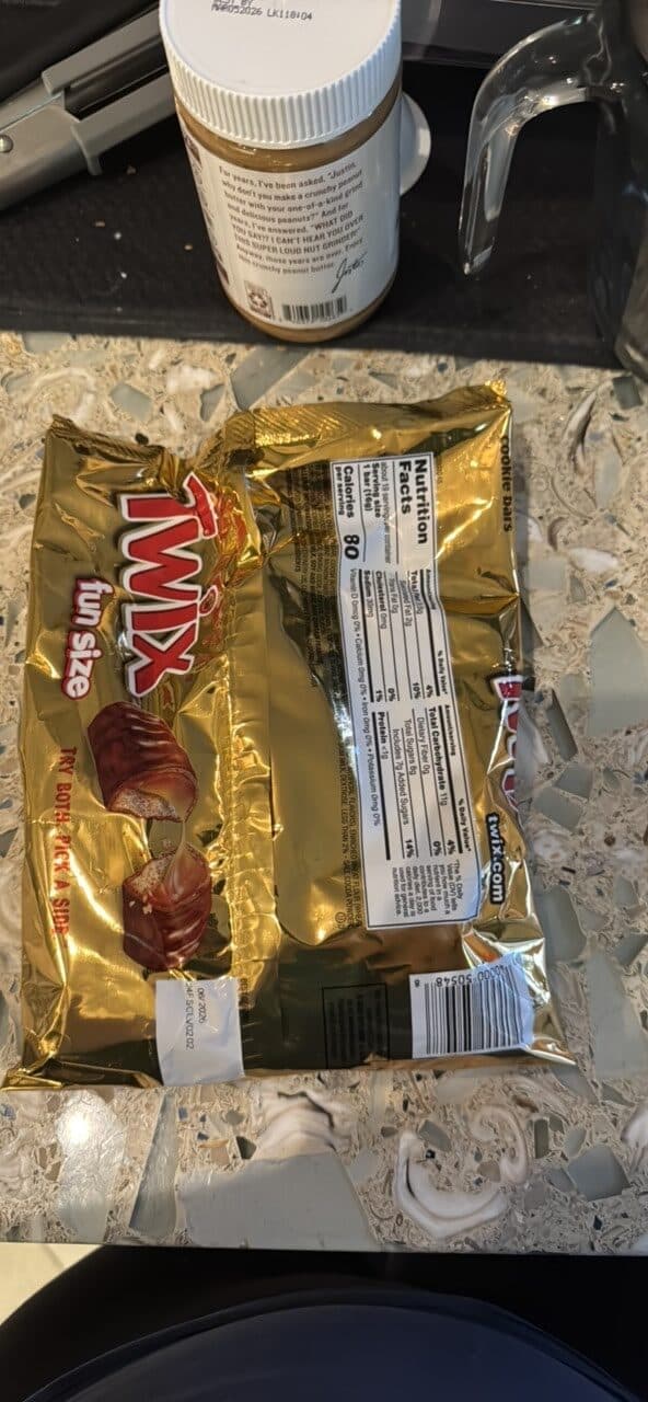 TWIX TWIX fun size packshot