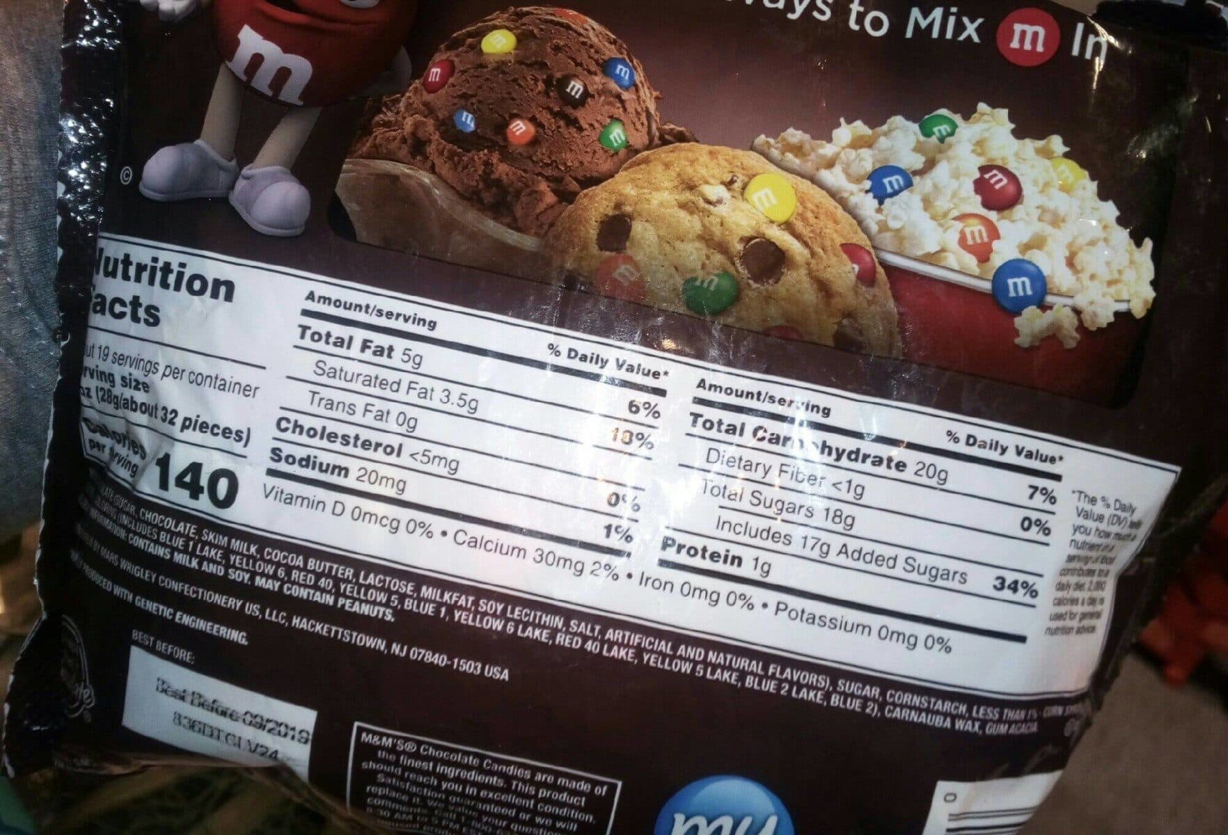 M&M's Chocolate Candies packshot