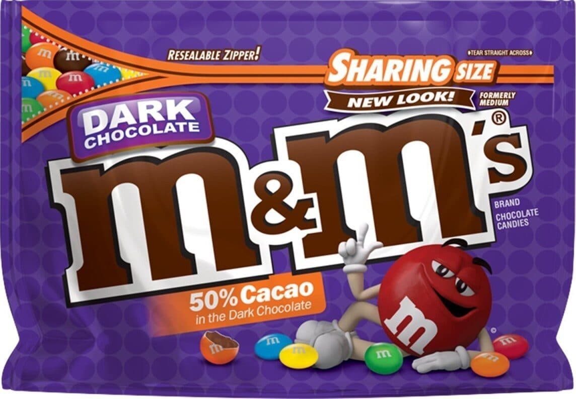 Open Food Facts Dark chocolate candy sharing size ounce packshot
