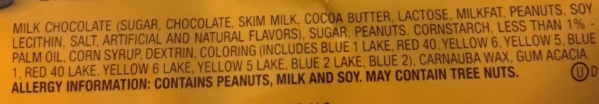 M&M's Peanut M&M’s packshot
