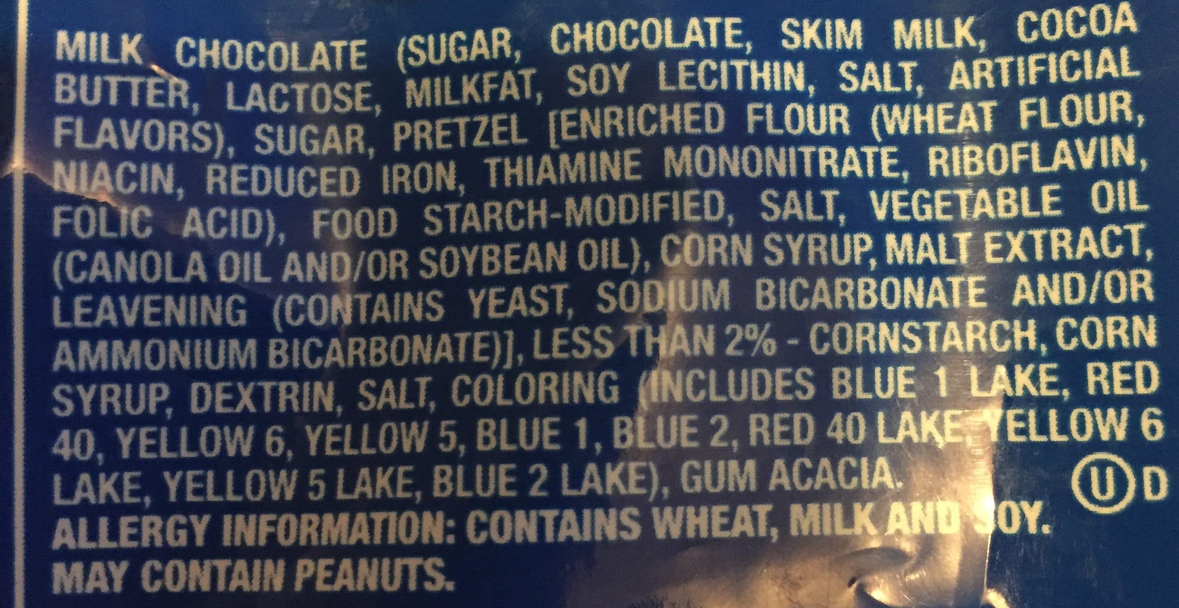 M&M's Pretzel chocolate candy sharing size ounce packshot