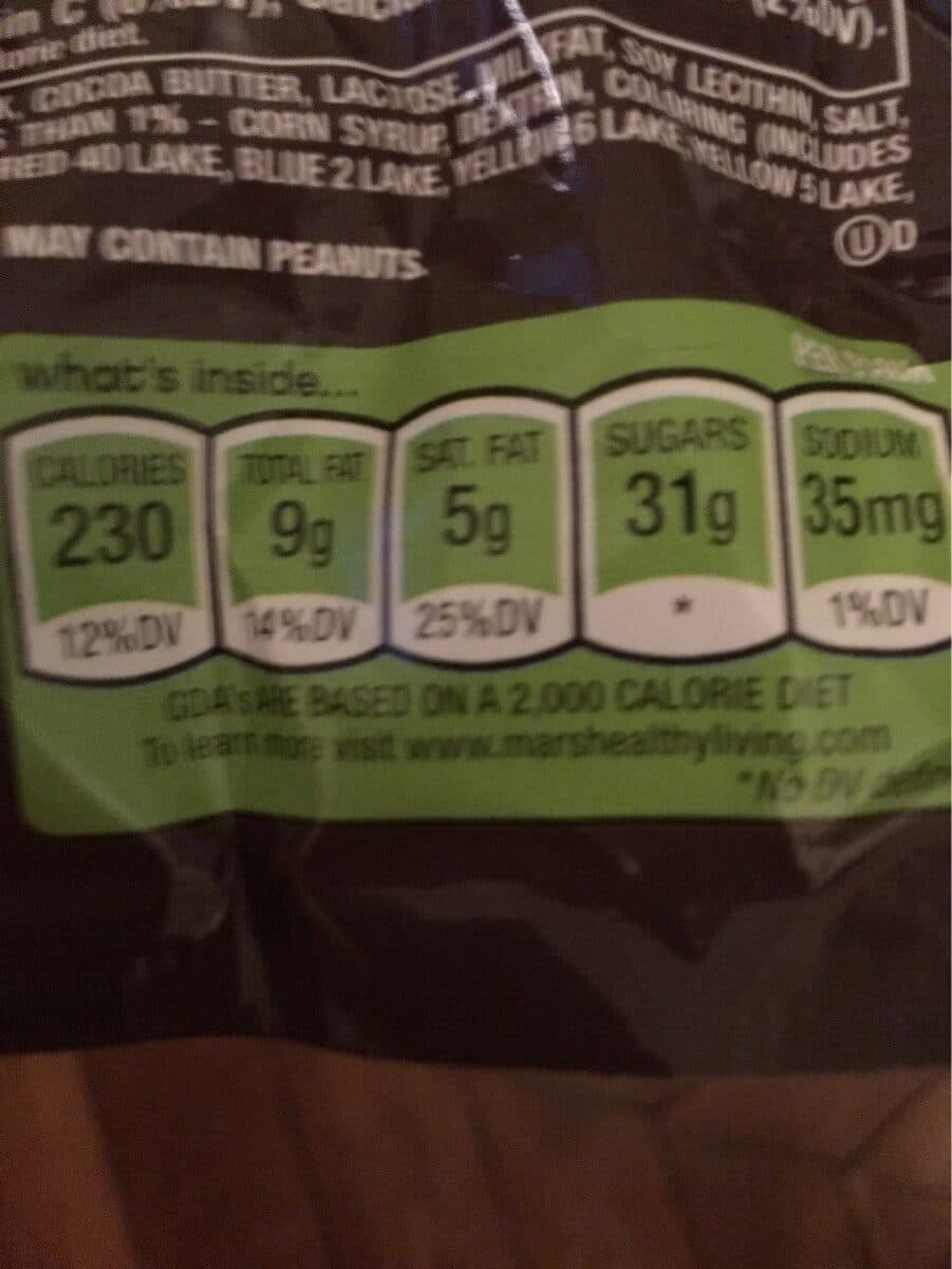 m&m's Milk Chocolate Candy packshot