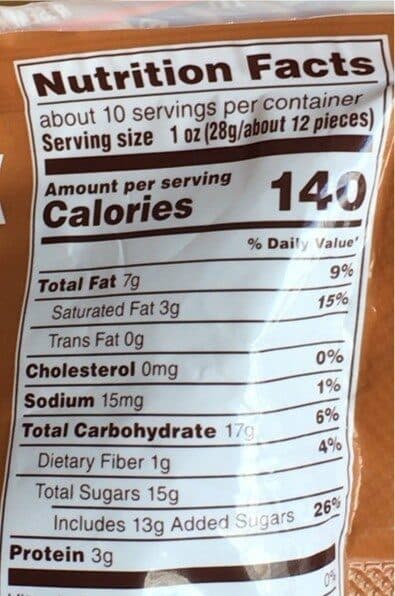 Open Food Facts Mms coffee nut chocolate candy packshot