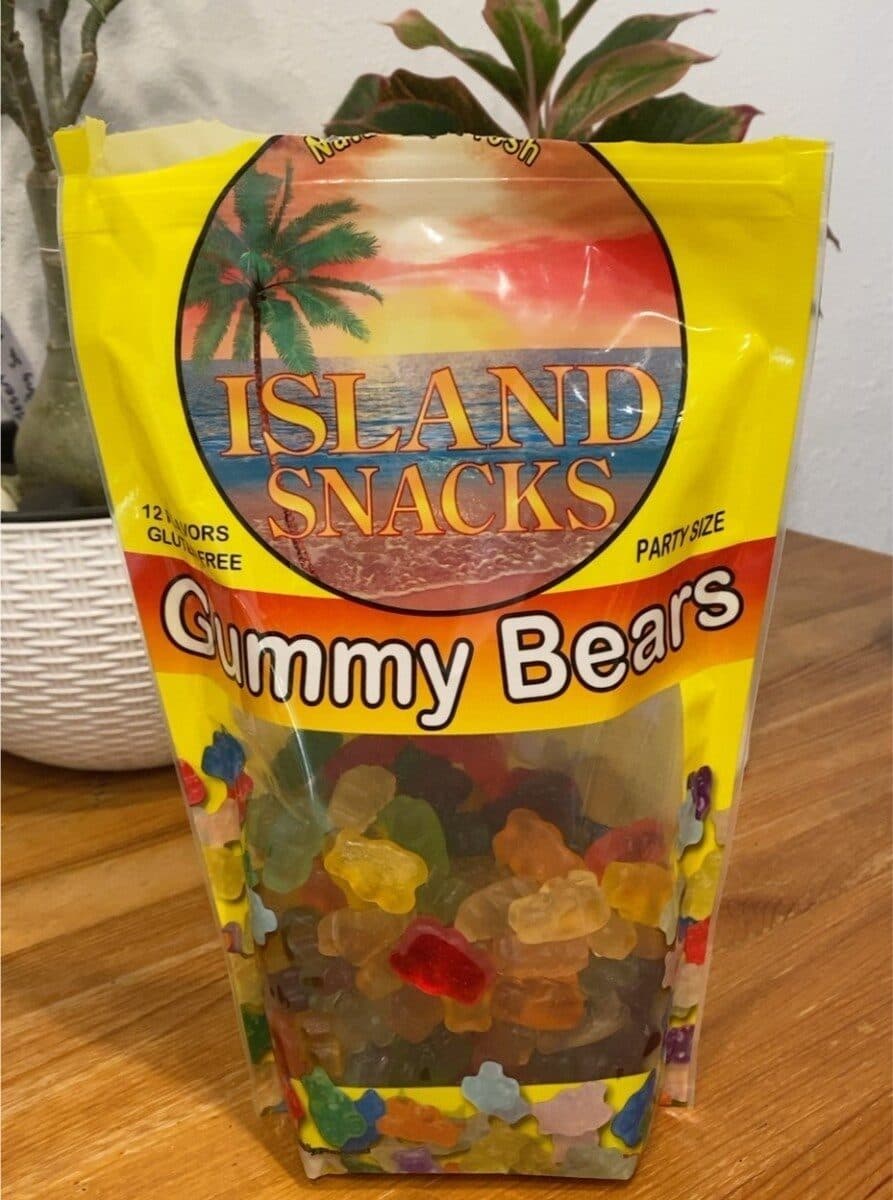 Island Snacks Gummy Bears Candy packshot