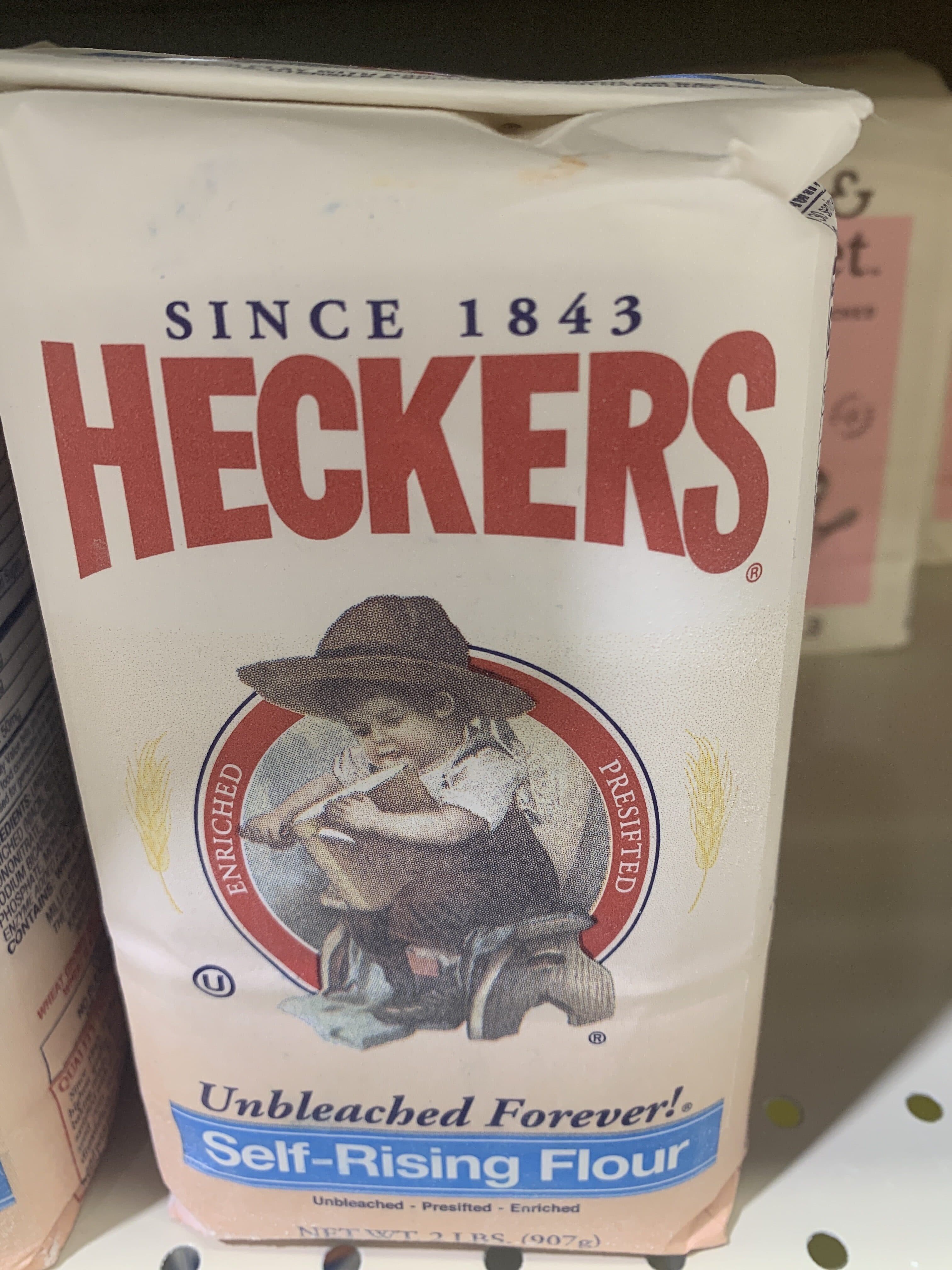 Heckers Heckers, unbleached forever!, self-rising flour packshot