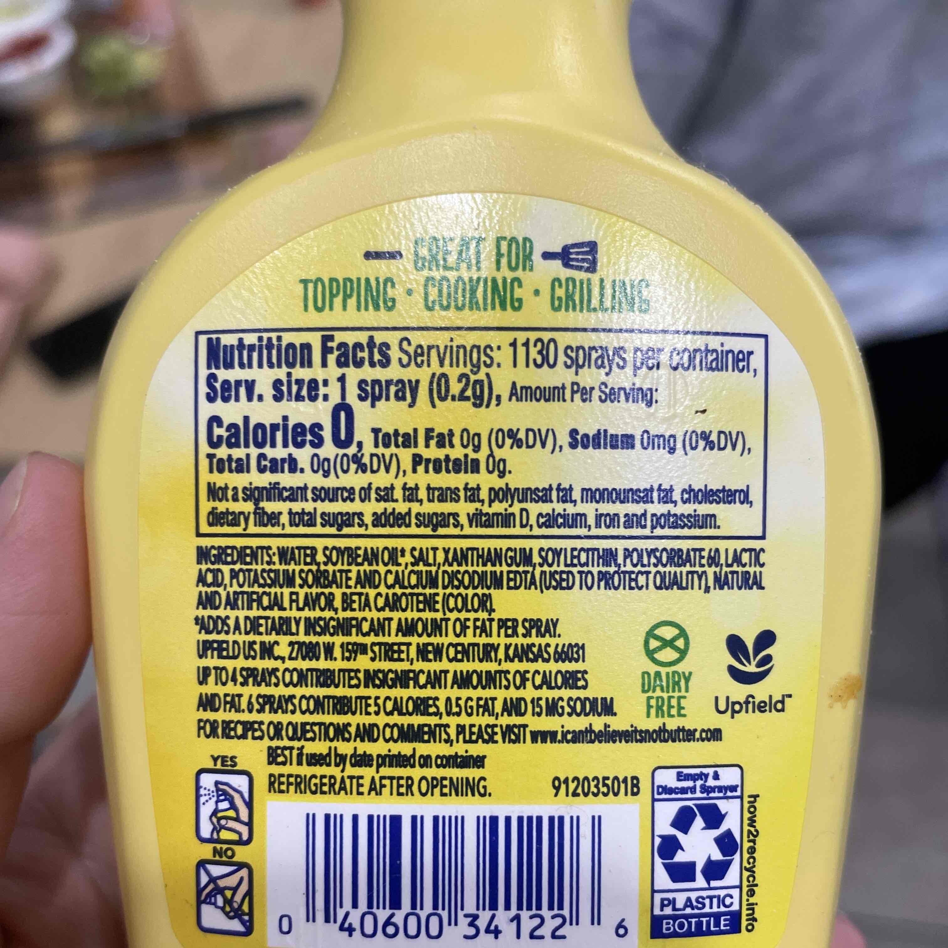 I can't believe it's not Butter! I can't believe it's not Butter! the ORIGINAL packshot
