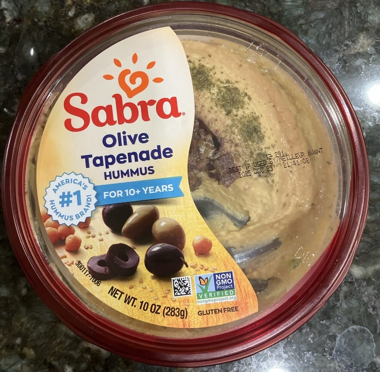Sabra Olive Tapenade Hummus packshot