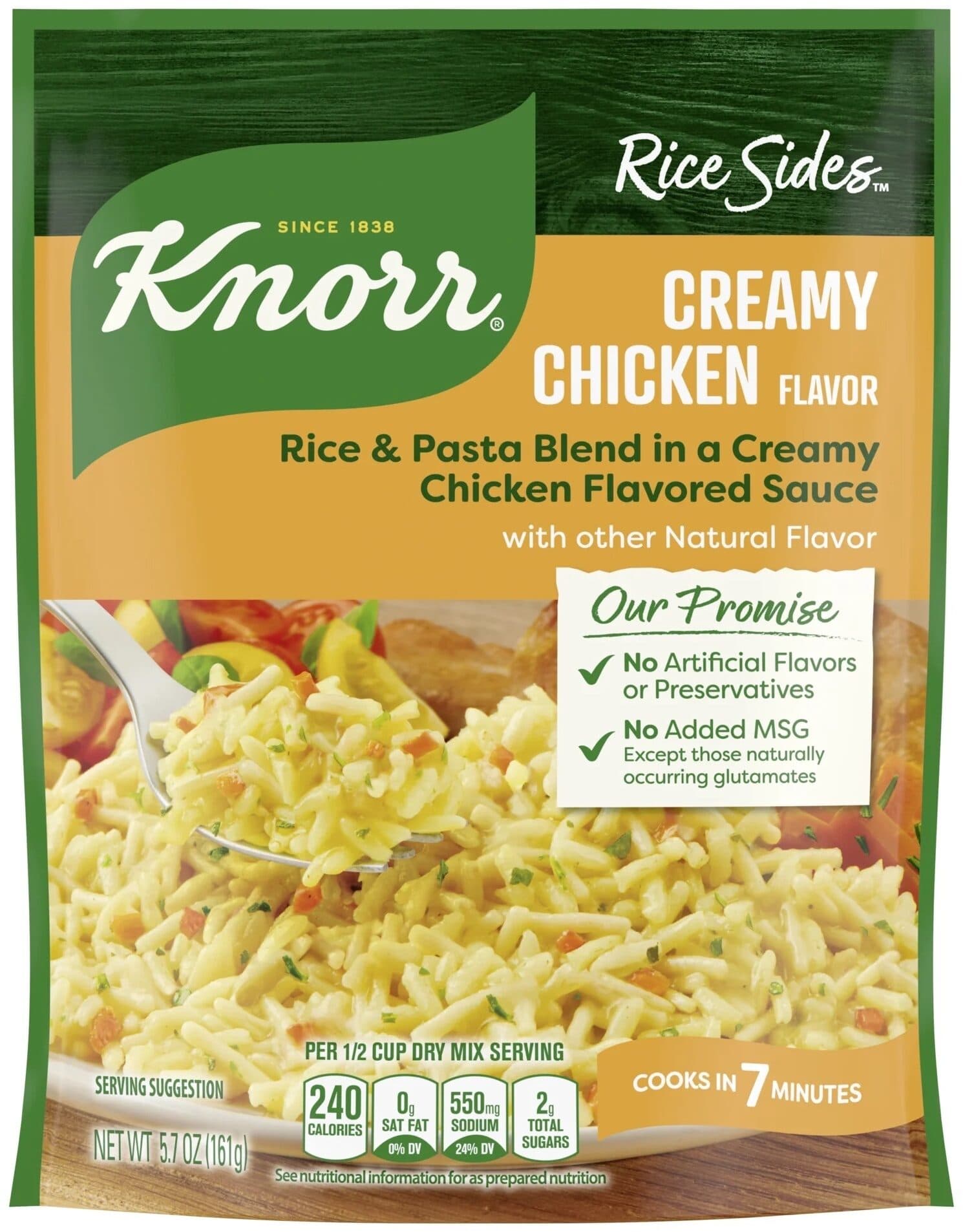 Knorr Rice & Pasta Blend in a Savory Chicken Flavored Sauce packshot