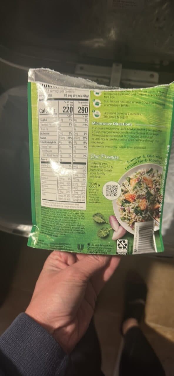 Knorr Rice Sides Herb & Butter packshot