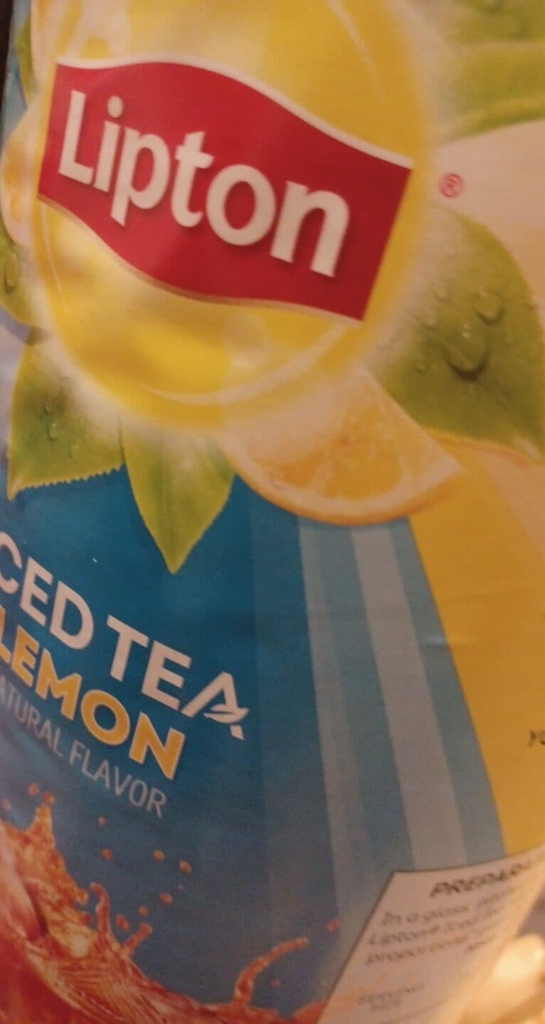 Lipton Iced tea packshot