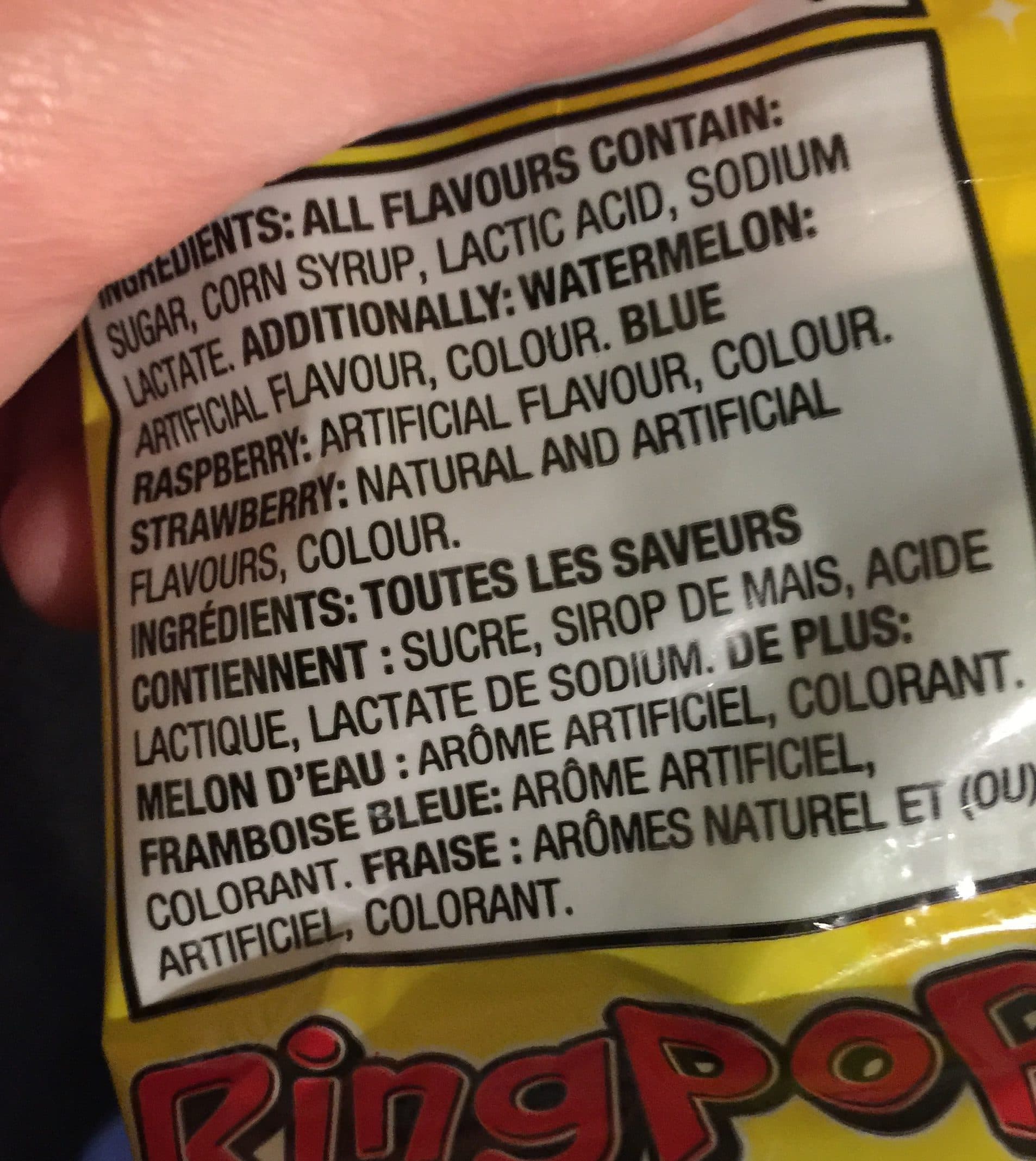 Ring pop Bazooka Candy Brands Ring Pop Candy packshot