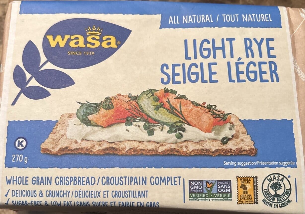 Wasa Seigle léger packshot