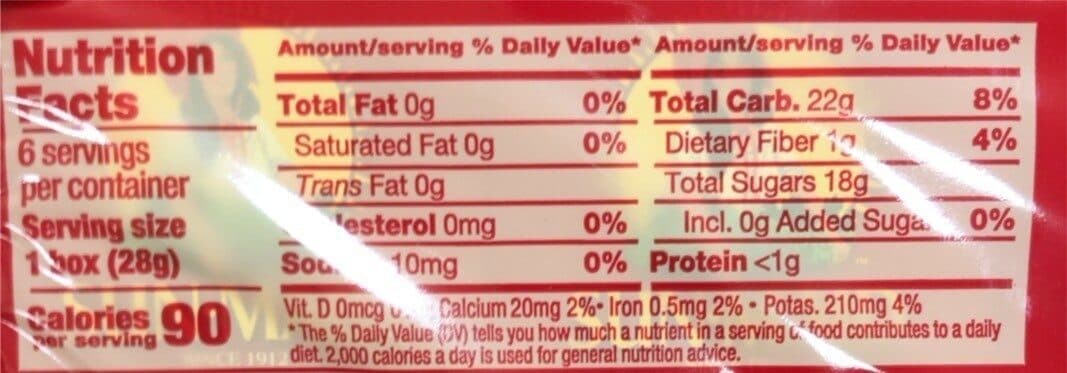 Sun-Maid California Organic Raisins packshot