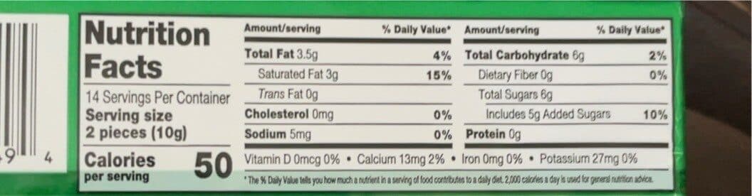 Andes Andes Mint Cookie Crunch Thins packshot