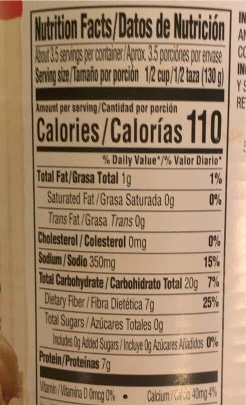 Shoprite Chick Peas Garbanzos packshot