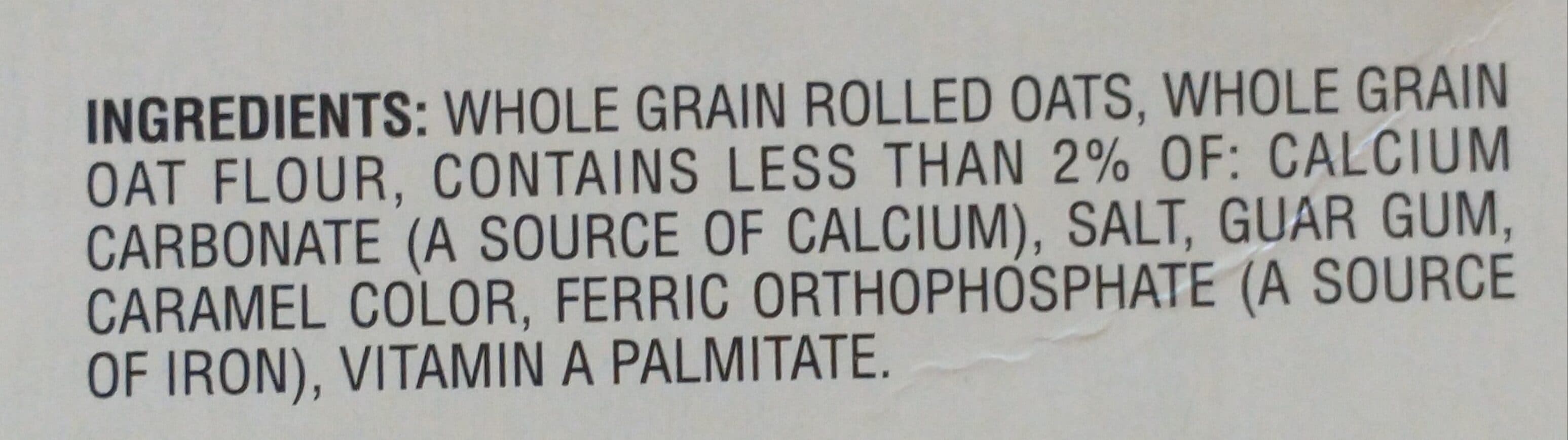 Shoprite Instant Oatmeal packshot