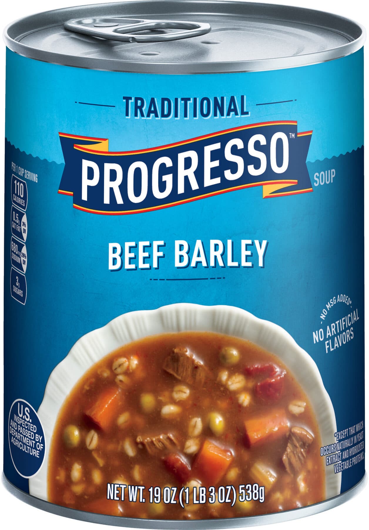 Progresso Beef Barley packshot
