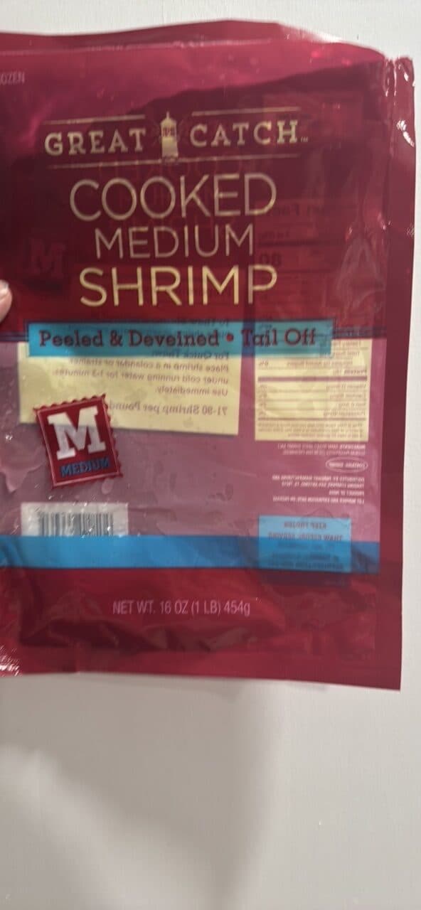 Great Catch Cooked Medium Shrimp packshot