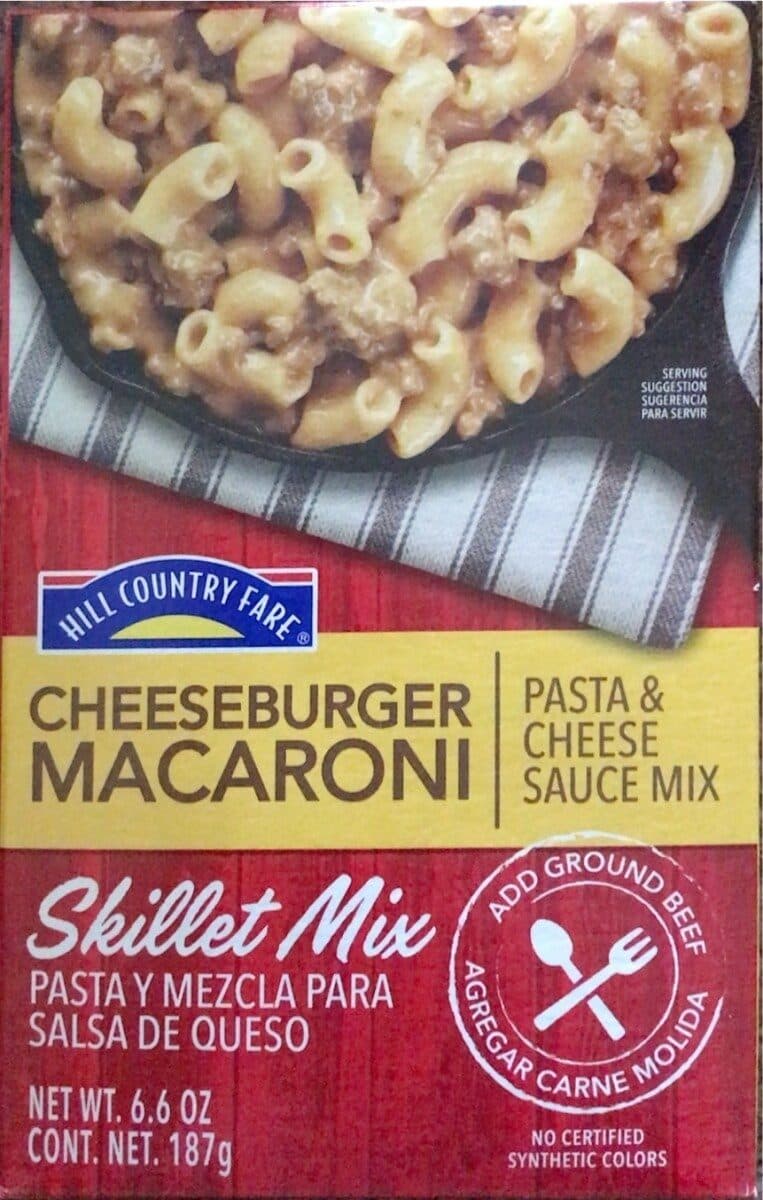 Hill Country Fare Pasta & Cheese Sauce Mix packshot