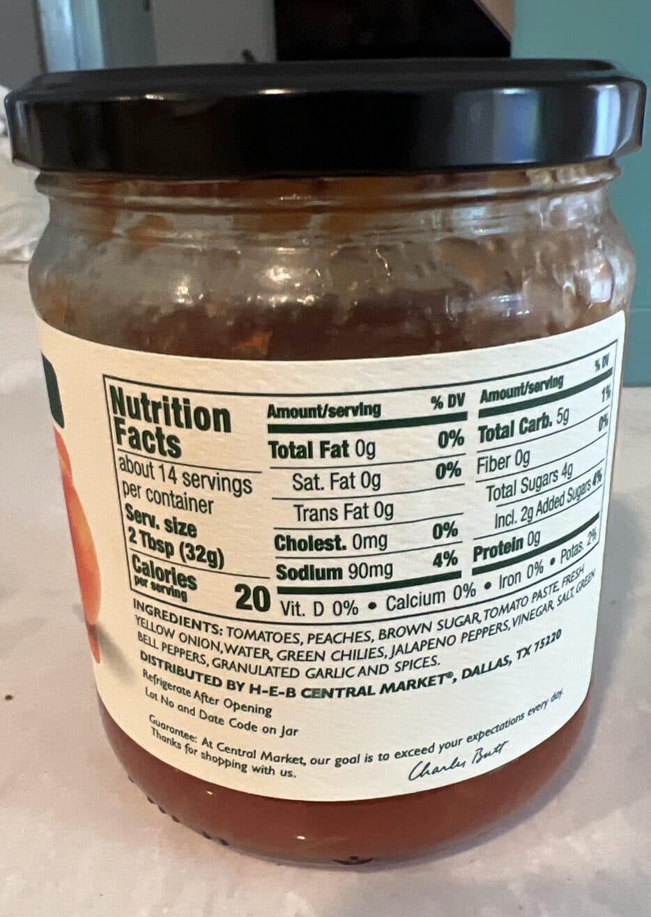 H-E-B Central Market Salsa packshot