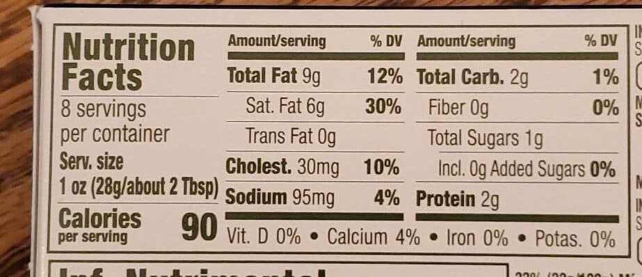 H-E-B Organic Cream Cheese packshot