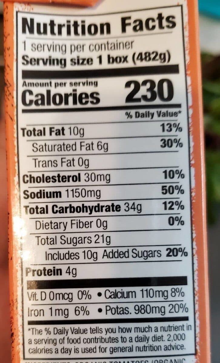 H-E-B Tomato Basil Soup packshot