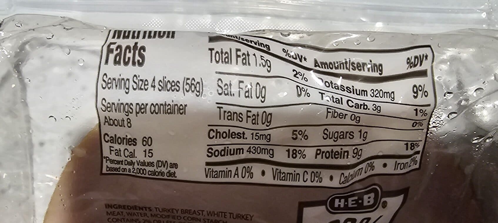 H-E-B Mesquite Smoked Turkey Breast and White Turkey Meat packshot