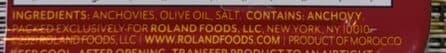 Roland Flat Fillets of Anchovies in Olive Oil packshot