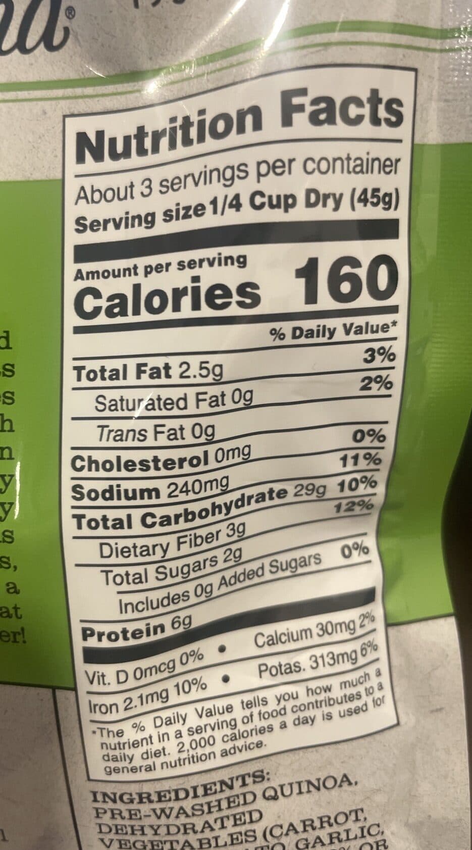Roland Quinoa Garden Vegetable packshot