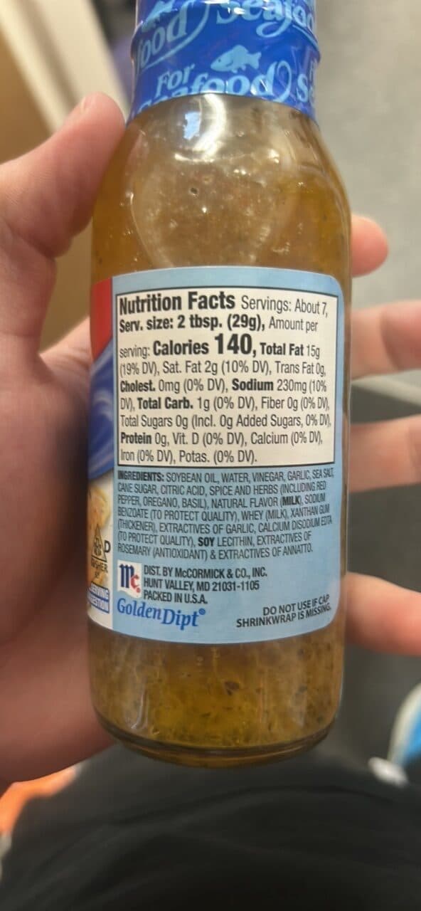 McCormick Scampi Seafood Sauce packshot