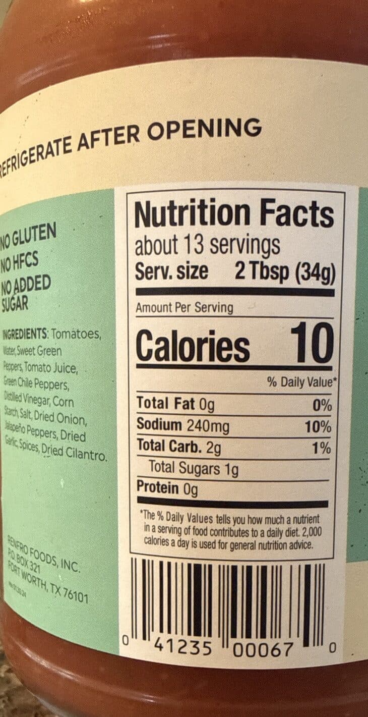 No Manufature Mild Salsa packshot