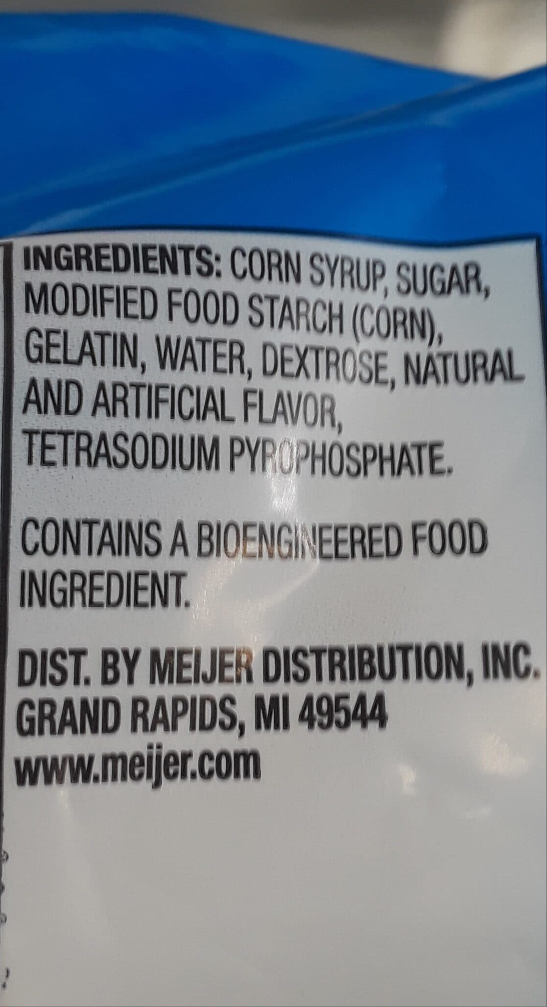 Meijer Fat Free Marshmallows packshot